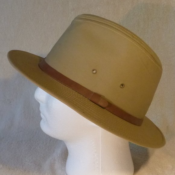Henschel Safari Style Solid Cloth Hat - Picture 4 of 12